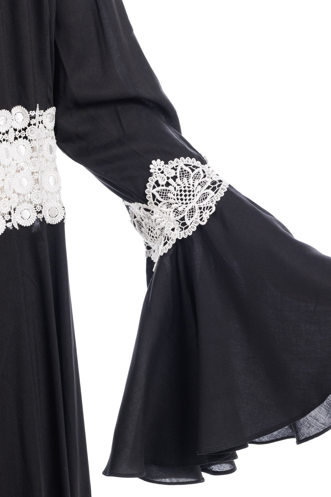 Abito avvolgente in chiffon