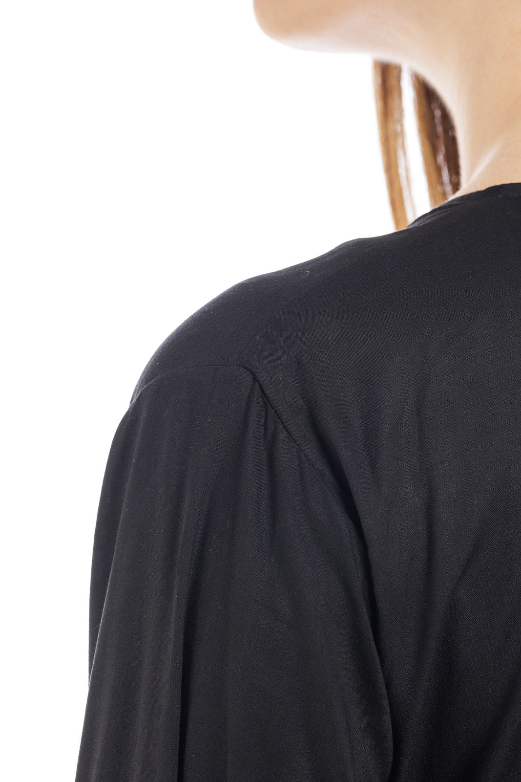 Abito avvolgente in chiffon