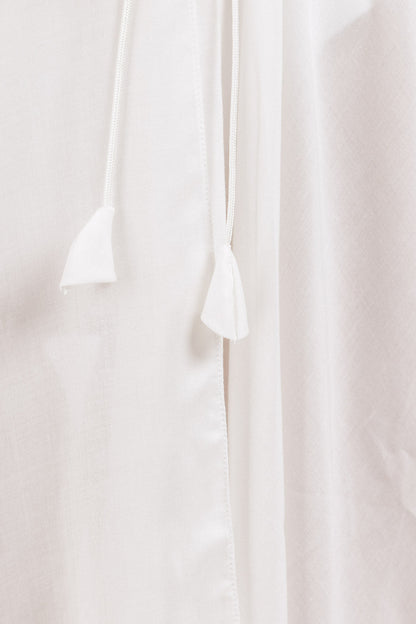 Abito avvolgente in chiffon