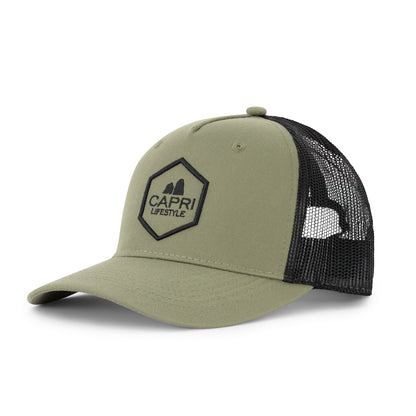 Zion Trucker Cap: Adventure-Ready Headwear by CAPRI LIFESTYLE
